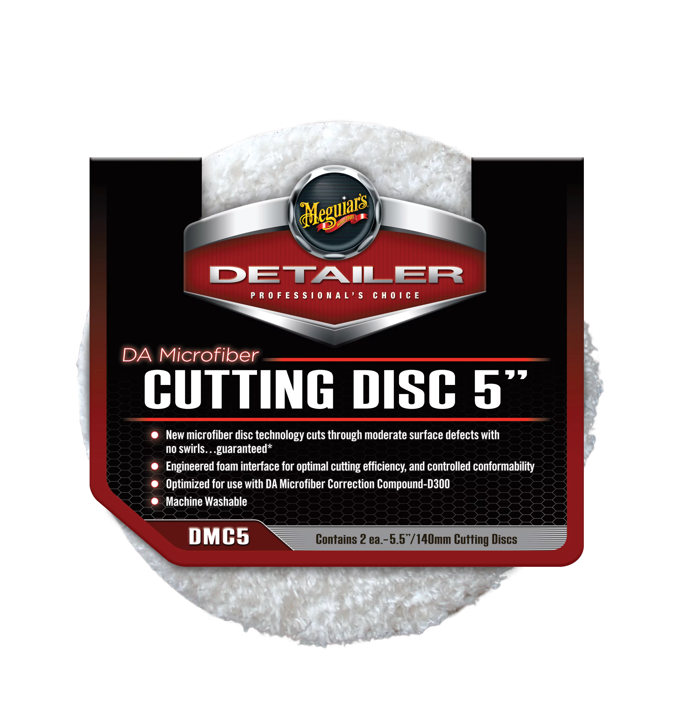Burete Microfibra Meguiars Cutting Pad 5 Inch 2 buc