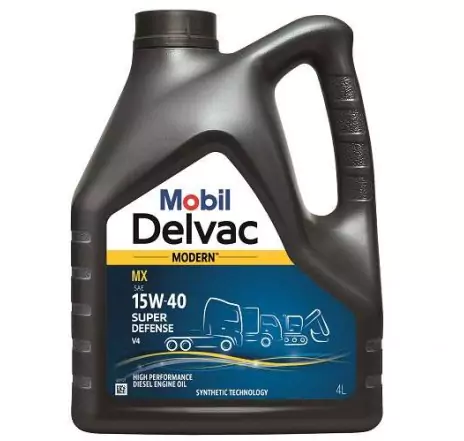 Ulei de motor Mobil Delvac SUP DEF V4 15W40 4L