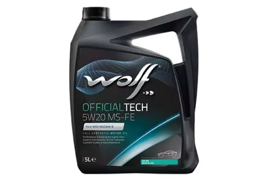 Ulei de motor Wolf Officialtech MS-FE 5W20 5L