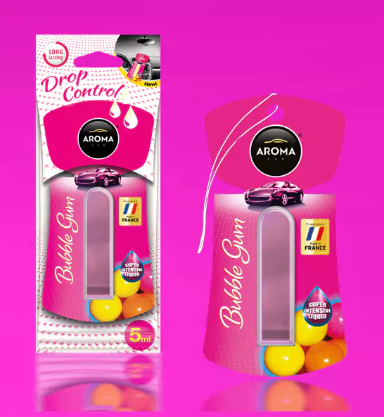 Odorizant auto Aroma Car Drop Control bubble gum