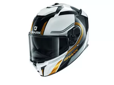 Casca integrala Shark Negru/Alb/Galben XL