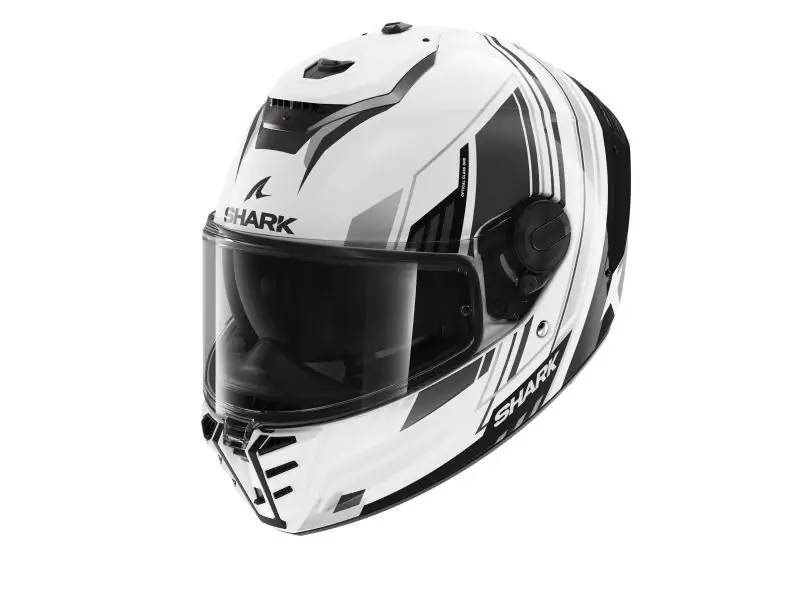 Casca integrala Shark Alb/Gri/Negru Carbon XXL