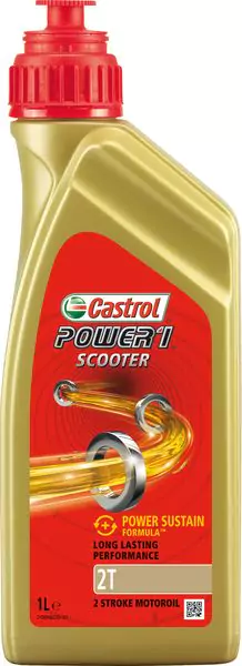 Ulei moto 2T Castrol Power 1 Scooter 1L