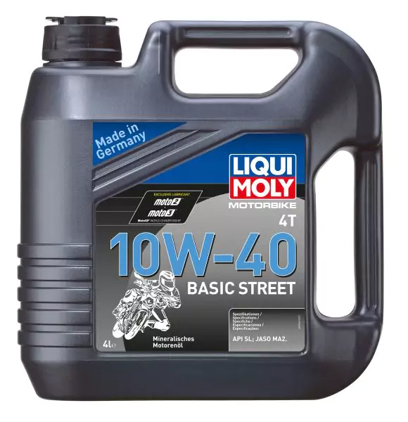 Ulei moto 4T Liqui Moly Basic Street 10W40 4L