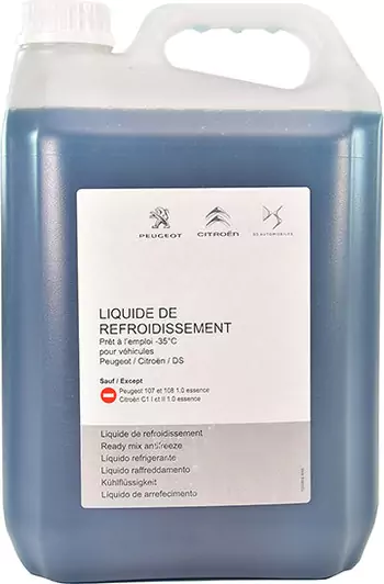 Antigel concentrat Peugeot culoare verde tip G33 5L
