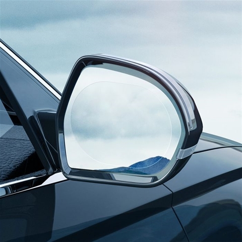 Set 2 buc folie auto pentru oglinzile laterale 135x95mm rezistente la ploaie Baseus
