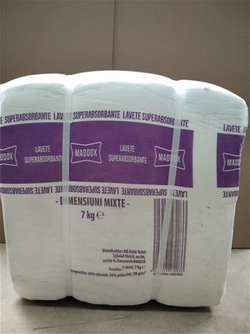 Lavete superabsorbante dimensiuni mixte 7 Kg Maddox